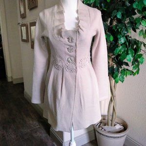 Charlie and Robin "Alice in Autumn" wool coat S